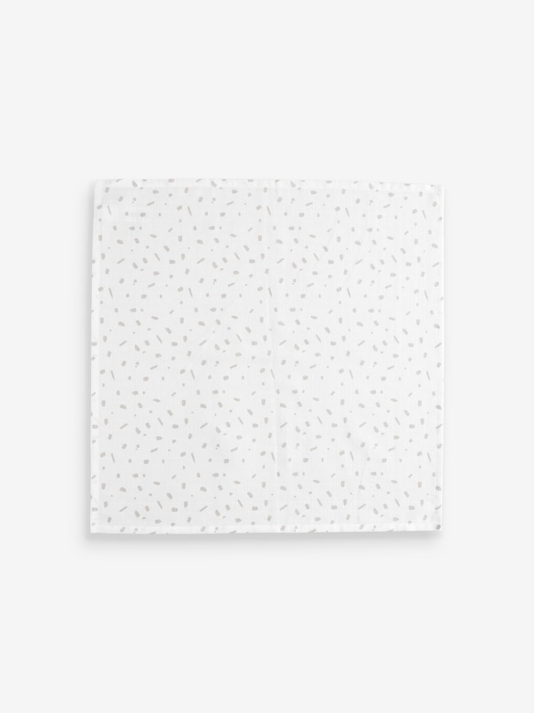 Grey Bear Baby Muslins 100% Cotton Cloths 4 Pack - Image 5 of 11