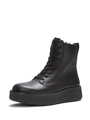 FitFlop Black Gen-FF Roam Shearling Boots - Image 2 of 4