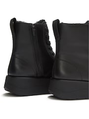 FitFlop Black Gen-FF Roam Shearling Boots - Image 3 of 4