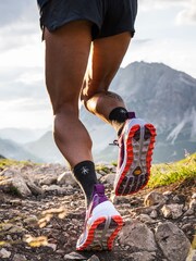 Altra Womens Purple Olympus 5 Trail Trainers - Image 6 of 8