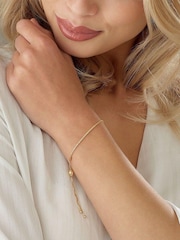 Beaverbrooks 9ct Gold Slider Bracelet - Image 2 of 3