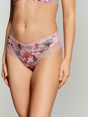 B by Ted Baker Pink Floral Cheeky Short Briefs - Image 2 of 5