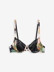 B by Ted Baker Non Pad Black Floral Bra - Image 1 of 8
