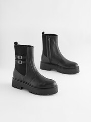 Черный - Ботильоны на платформе Forever Comfort® - Изображение 1 из 5