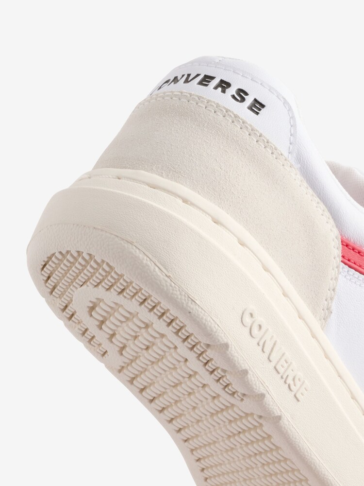 Converse Red/White Pro Blaze Classic 90s Trainers - Image 8 of 8