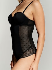 B by Ted Baker Tummy Control Shaping Black Body - Image 2 of 9