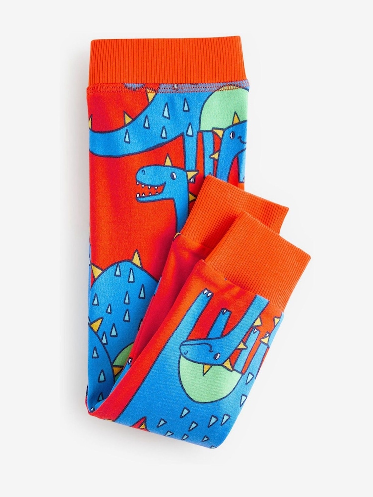 Multi Bright Dinosaur 3 Pack Snuggle Pyjamas (9mths-10yrs) - Image 11 of 16