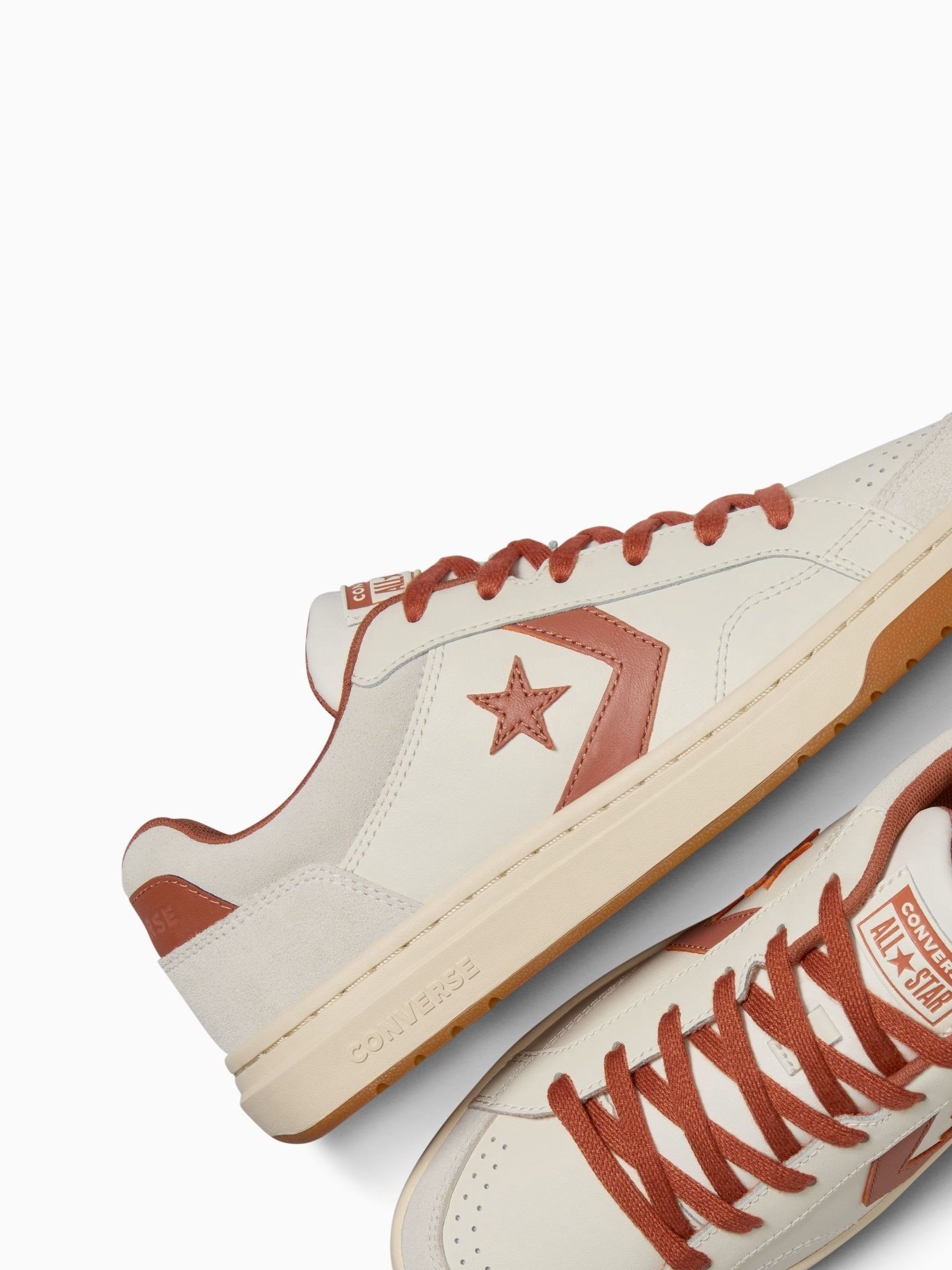 Converse white brown 2025
