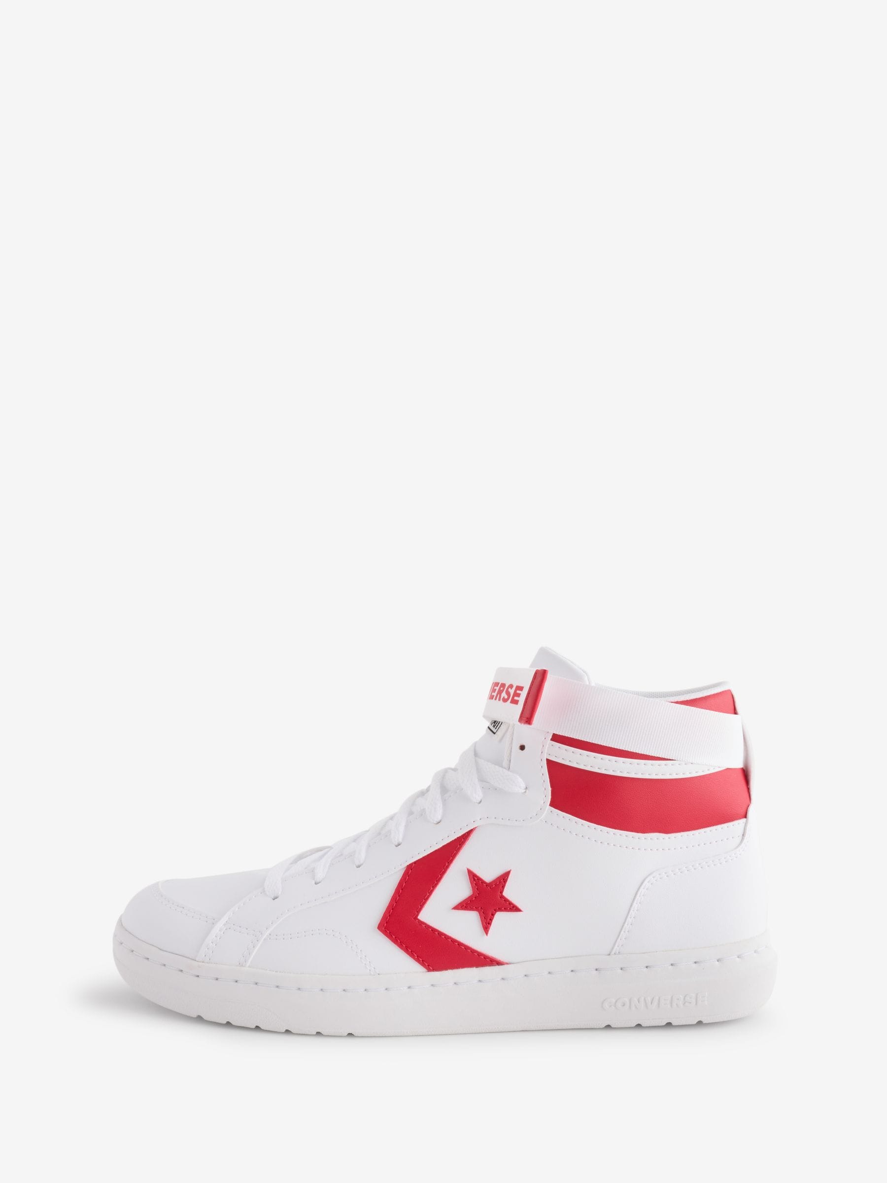 Buy Converse Red White Pro Blaze V2 High Top Trainers from Next USA