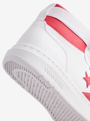 Converse Red/White Pro Blaze V2 High Top Trainers - Image 8 of 9