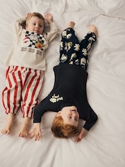 Red/Black Christmas Checkerboard 100% Cotton Oversized Pyjamas 2 Pack (9mths-12yrs) - Image 2 of 4
