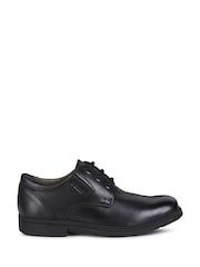 Geox Black Jr Federico School Shoes - Image 1 of 5