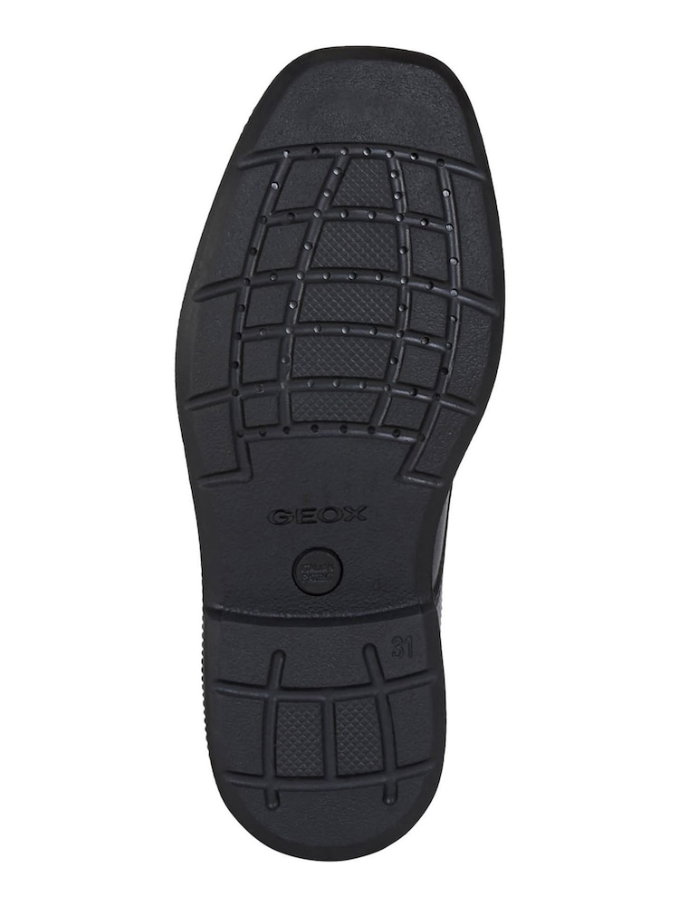 Geox Black Jr Federico School Shoes - Image 5 of 5 Geox Black Jr Federico School Shoes - Image 5 of 5