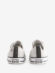 Converse Grey Chuck Taylor All Star Low Trainers - Image 10 of 15