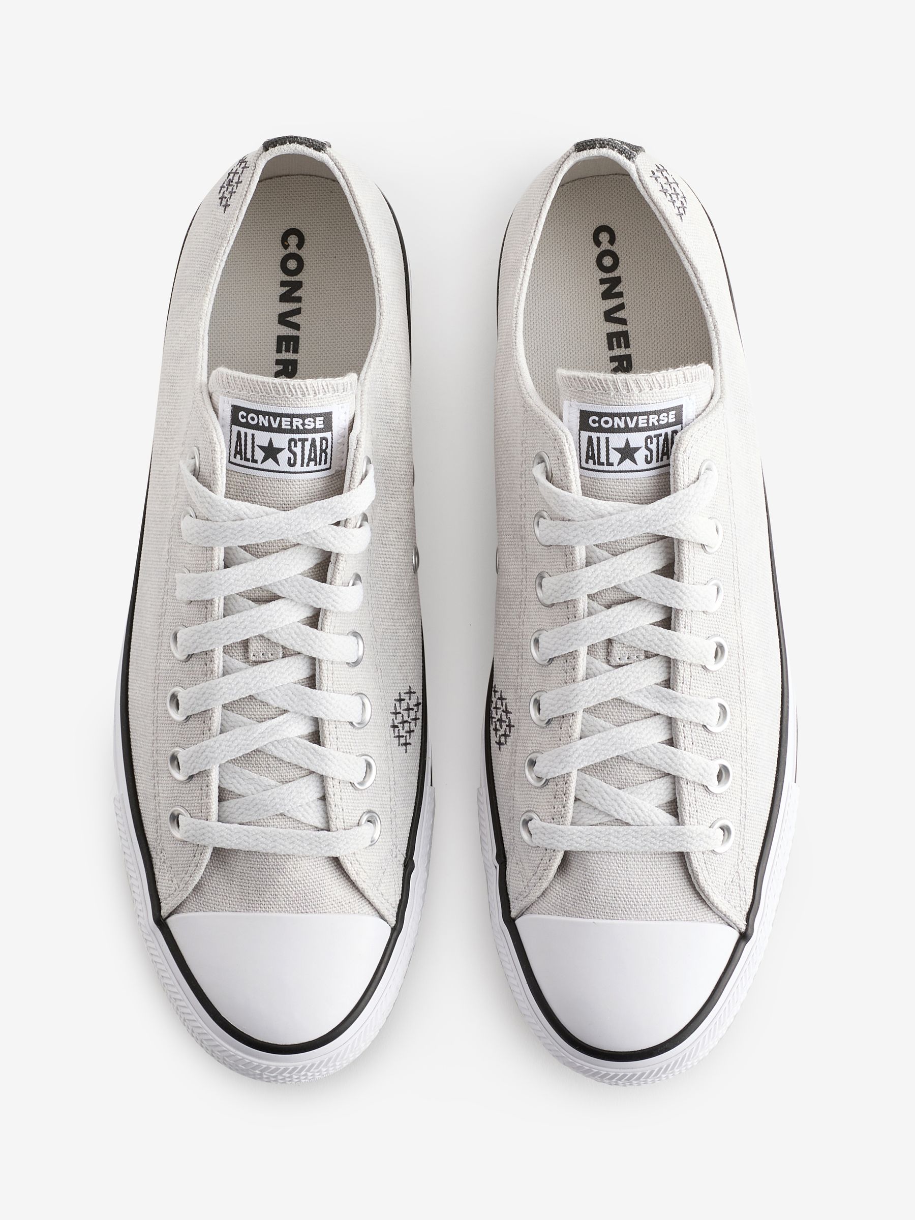 Low grey converse on sale