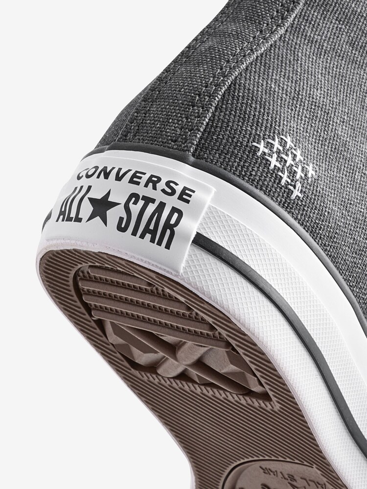Converse Grey Chuck Taylor All Star High Top Trainers - Image 7 of 9