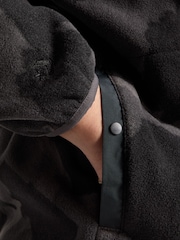 Converse Black Midweight Polar Fleece Jacket - Image 5 of 6