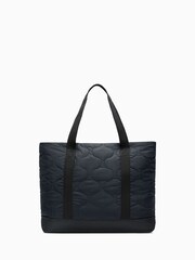 Converse Black Quilted Logo Tote Bag - Image 3 of 7