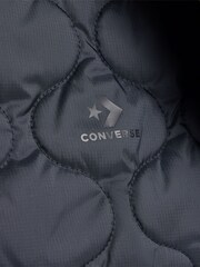 Converse Black Quilted Logo Tote Bag - Image 7 of 7