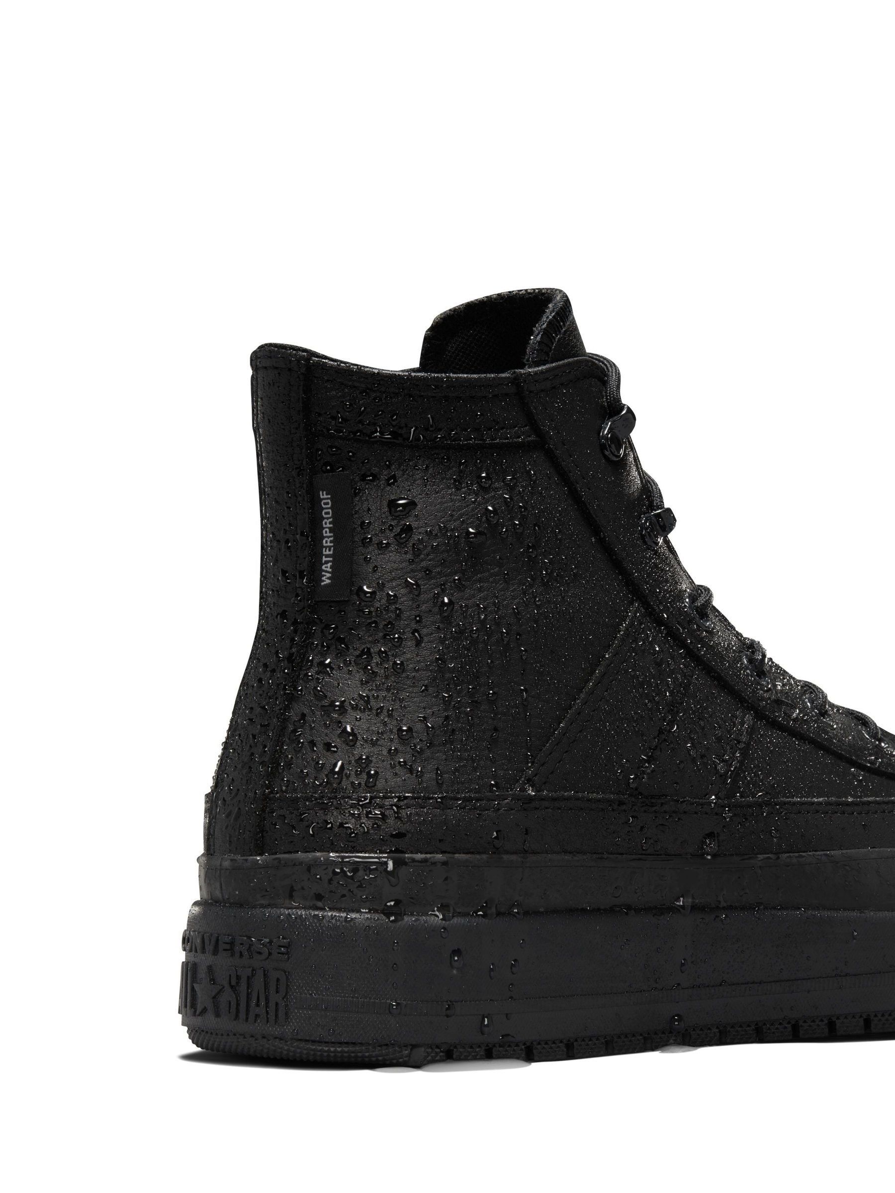 Buy Converse Black Chuck Taylor Leather All Star Equip Buy Converse Black Chuck Taylor Leather All Star Equip