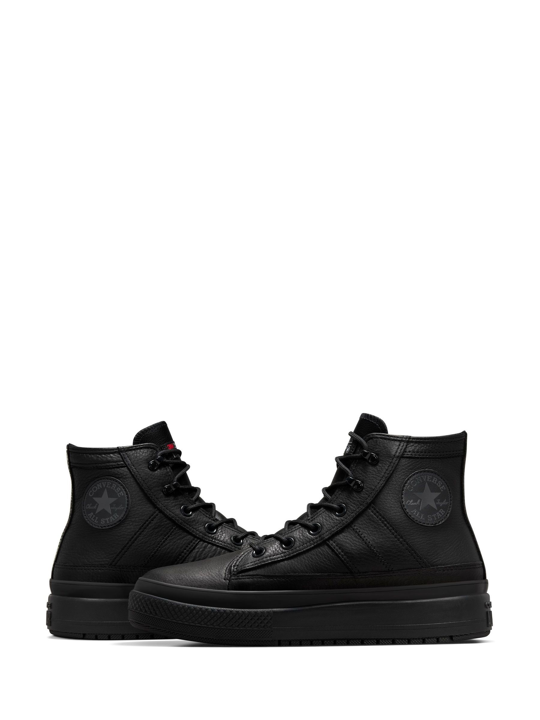 Buy Converse Black Chuck Taylor Leather All Star Equip