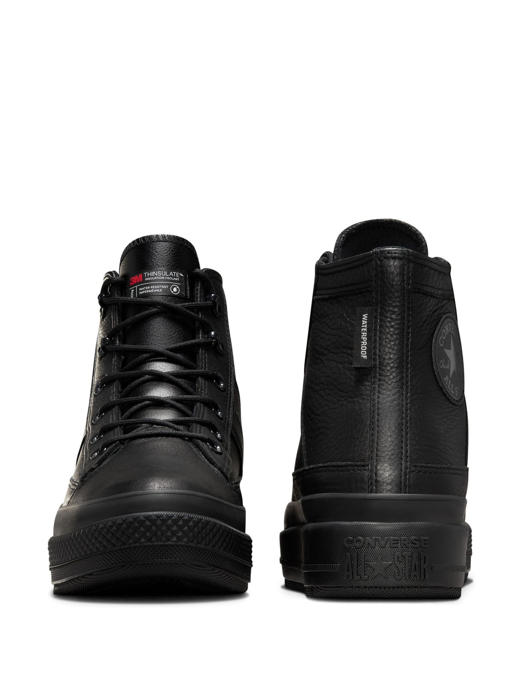 Buy Converse Black Chuck Taylor Leather All Star Equip