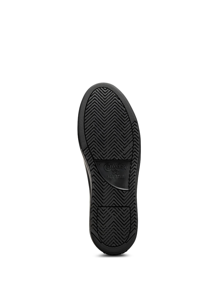 Converse Black Chuck Taylor Leather All Star Equip Waterproof Boots - Image 9 of 12