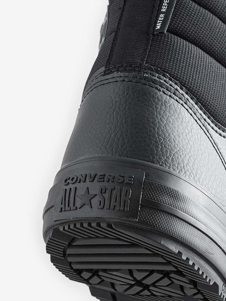 Converse Black Chuck Taylor All Star Berkshire Boots - Image 10 of 10
