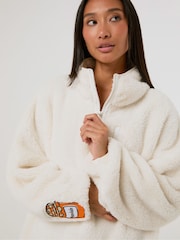 Skinnydip White Paddington x Fleece Jacket - Image 1 of 5