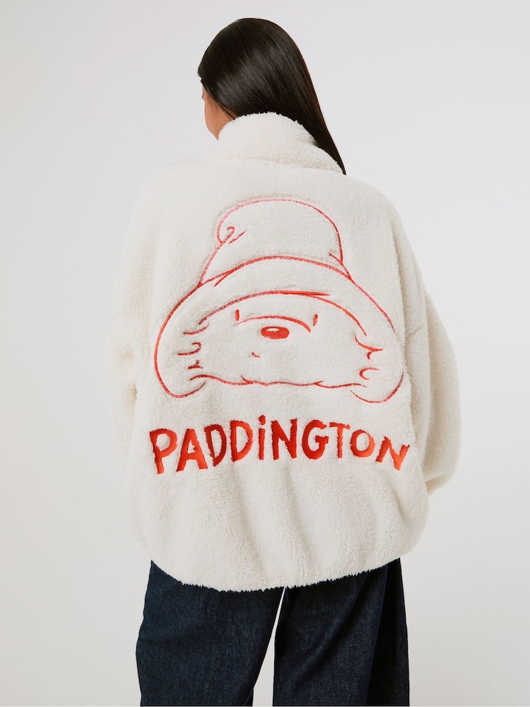 Skinnydip White Paddington x Fleece Jacket - Image 2 of 5