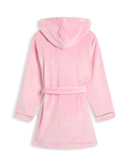 Juicy Couture Pink Lottle Crest Plush Robe - Image 6 of 7