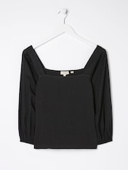 FatFace Black Lila Top - Image 5 of 5