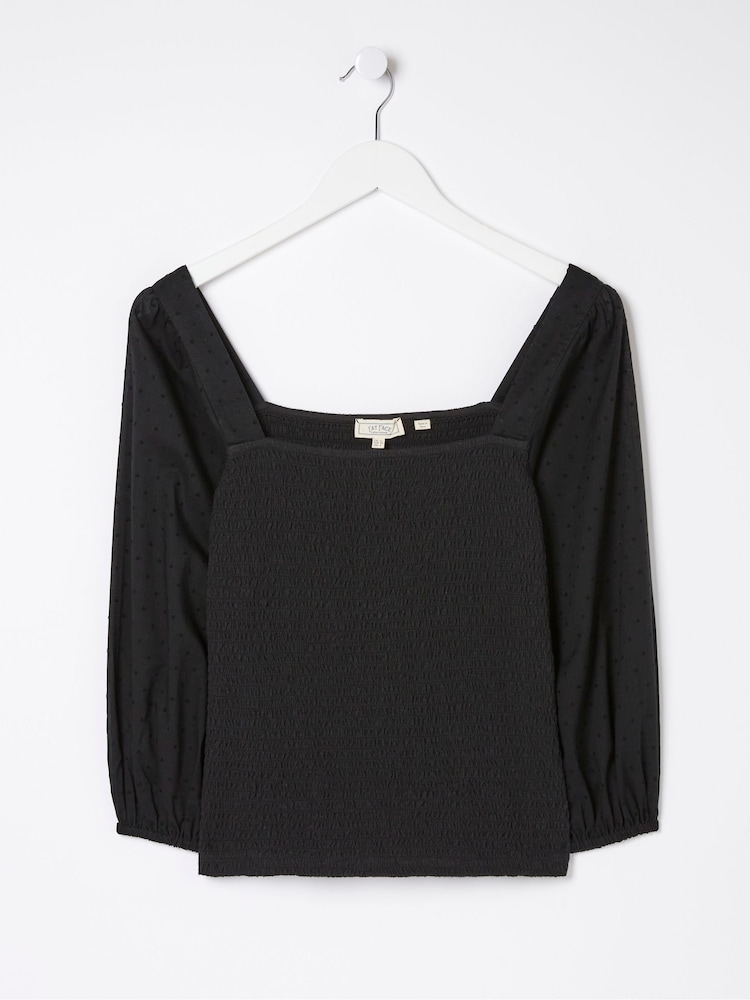 FatFace Black Lila Top - Image 5 of 5