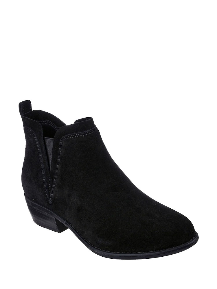 Skechers Black Texas Rodeo Night Ankle Boots - Image 2 of 3 Skechers Black Texas Rodeo Night Ankle Boots - Image 2 of 3