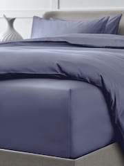 Blue Collection Luxe 400 Thread Count 100% Egyptian Deep Fitted Cotton Sateen Sheet - Image 1 of 1
