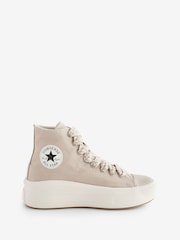 Svetlo roza - Converse športni copati Chuck Taylor All Star Move - Slika 1 iz 9