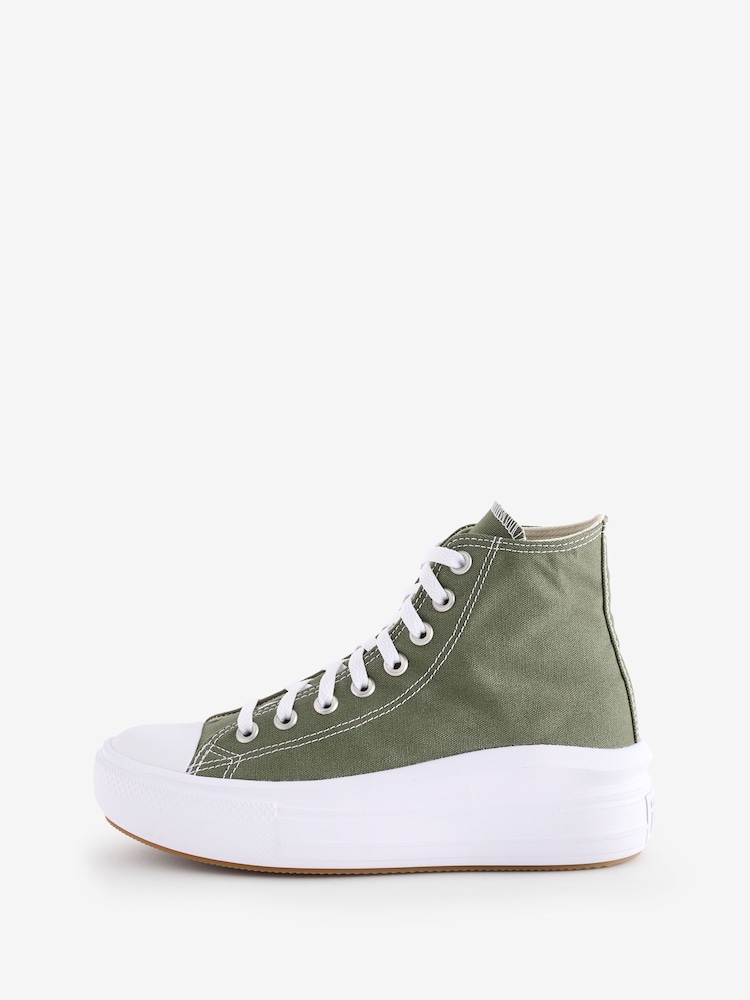 Зеленый - Converse Chuck Taylor All Star Move - Изображение 2 из 9