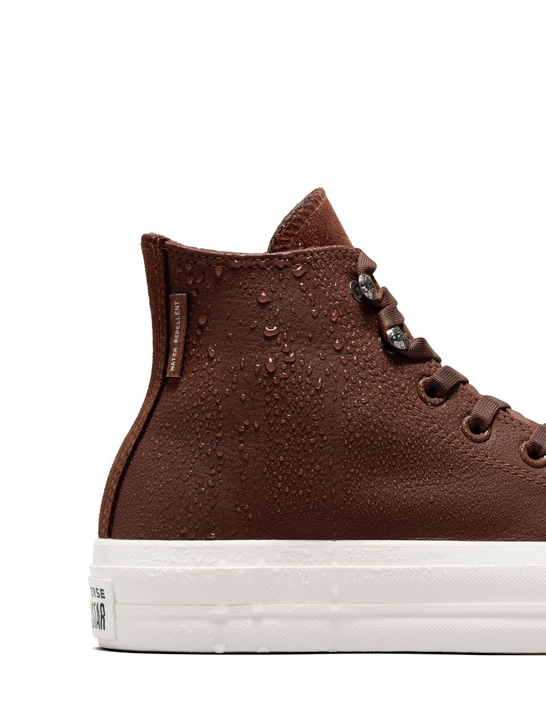 Converse chuck taylor all star lift metallic leather high shop