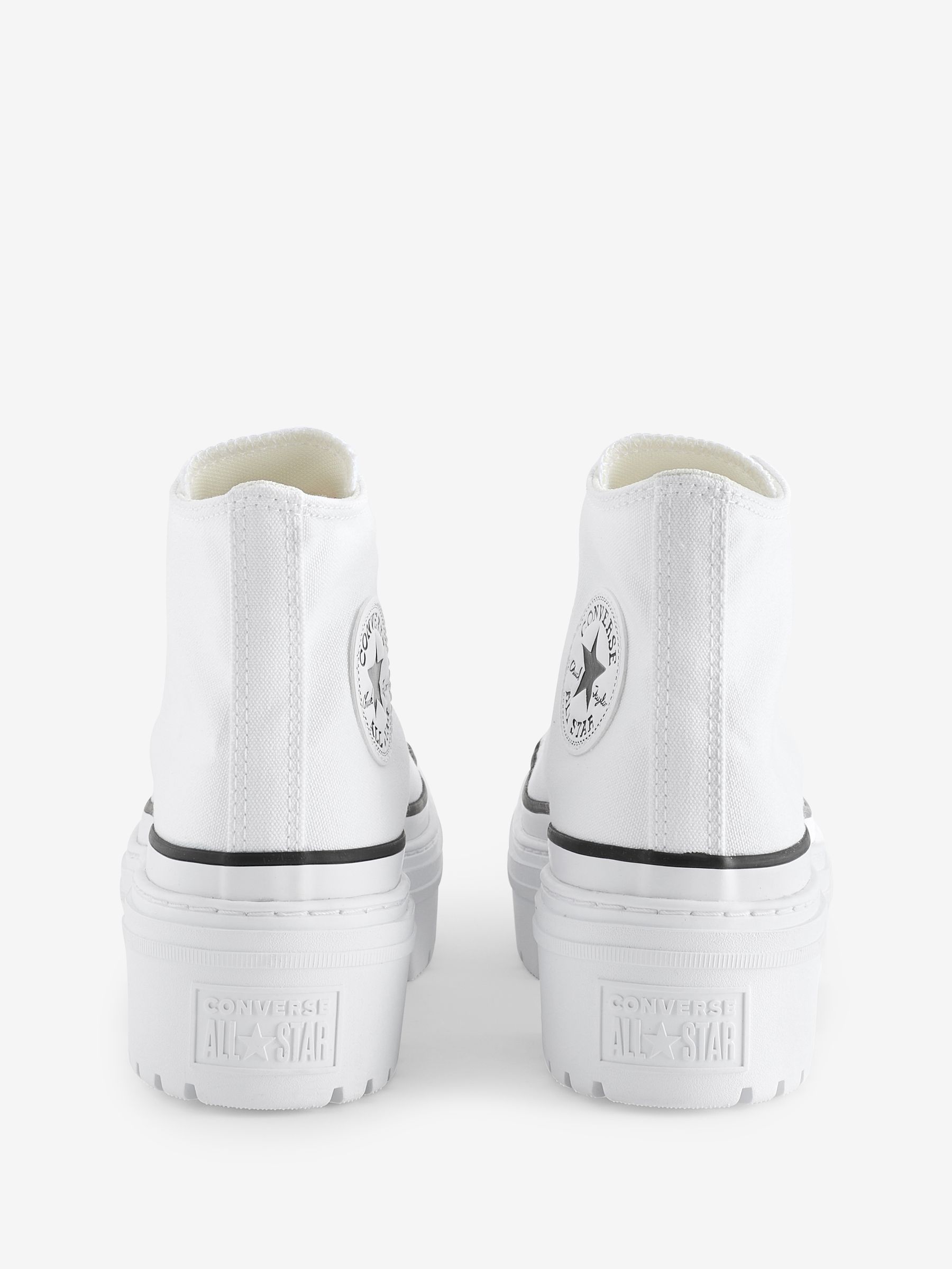 Buy Converse White Chuck Taylor All Star Lugged Heel Canvas Trainers from Next USA