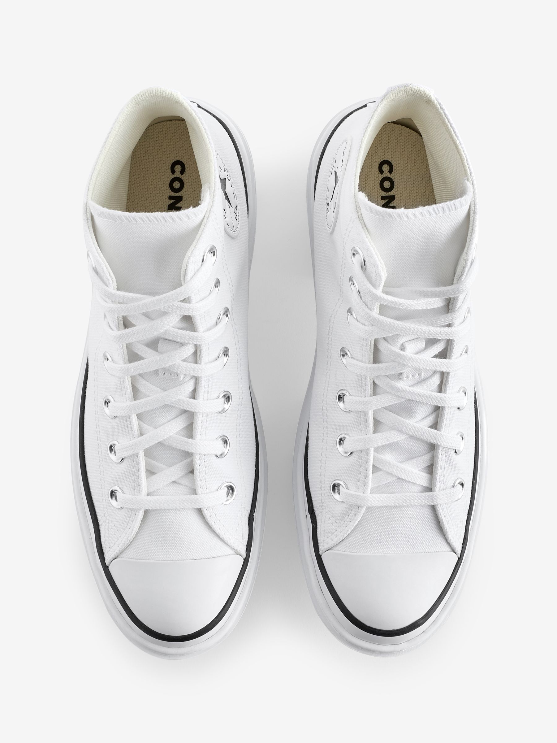 Buy Converse White Chuck Taylor All Star Lugged Heel Canvas Trainers from Next USA