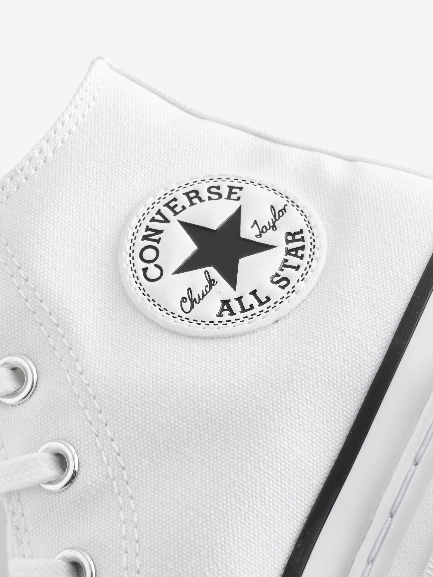 Buy Converse White Chuck Taylor All Star Lugged Heel Canvas Trainers from Next USA