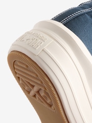 Converse Navy/White Chuck Taylor All Star Move Trainers - Image 9 of 9