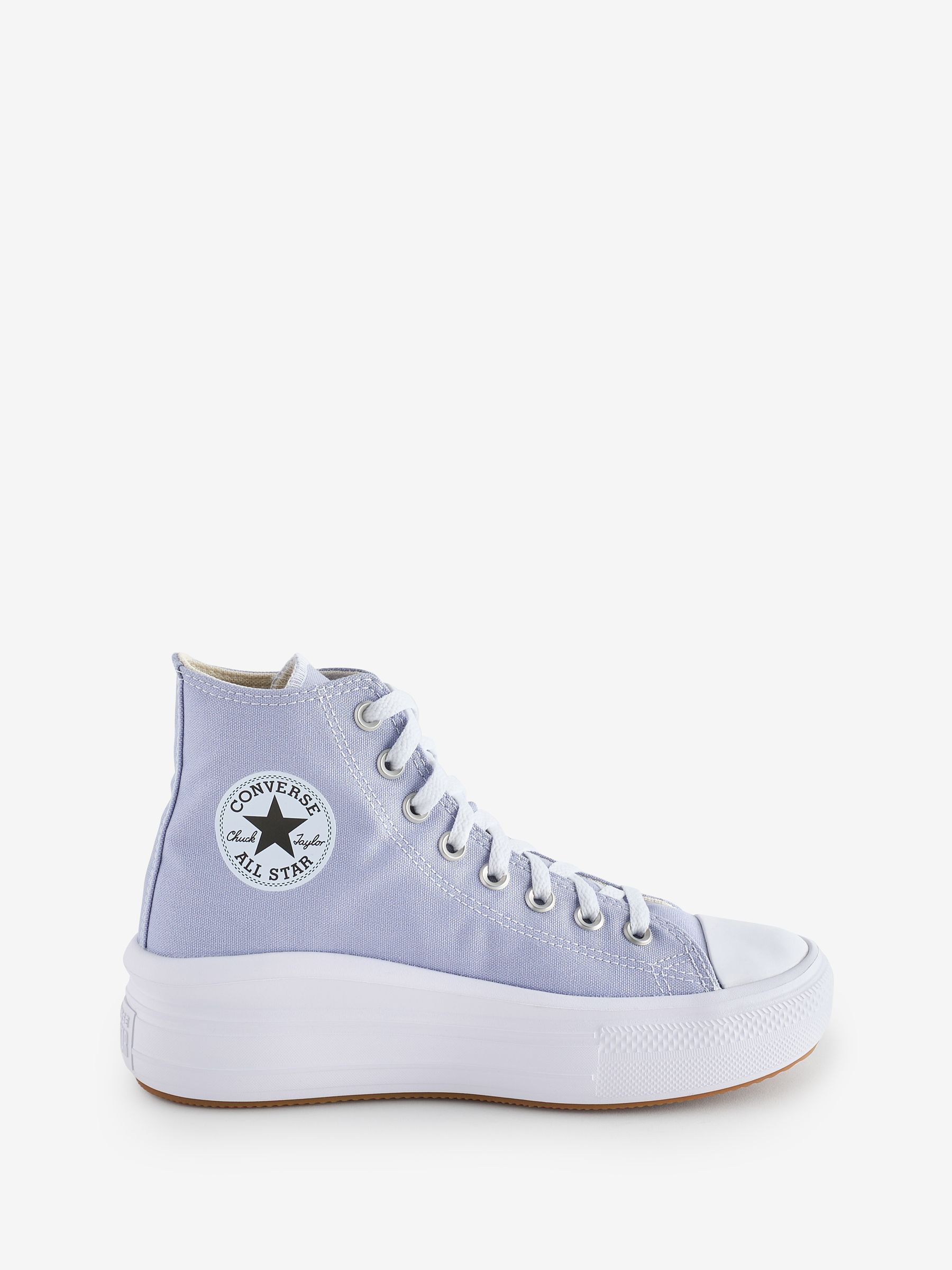 Buy Converse Lilac Purple Chuck Taylor All Star Move Trainers from Next USA