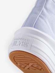 Converse Lilac Purple Chuck Taylor All Star Move Trainers - Image 9 of 9