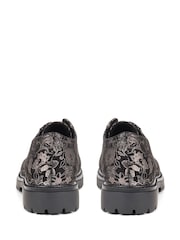 Pavers Black / chrome Pavers Lightweight Lace-Up Black Shoes - Image 3 of 5