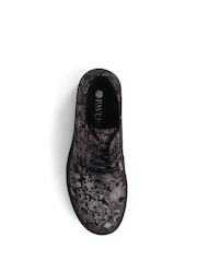 Pavers Black / chrome Pavers Lightweight Lace-Up Black Shoes - Image 4 of 5