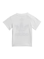 adidas Originals Infant Trefoil 100% Cotton T-Shirt and Shorts Set - صورة 7 من 12
