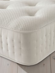 Silentnight White Pocket Geltex 3000 Firm Divan Set and Headboard - Image 5 of 6