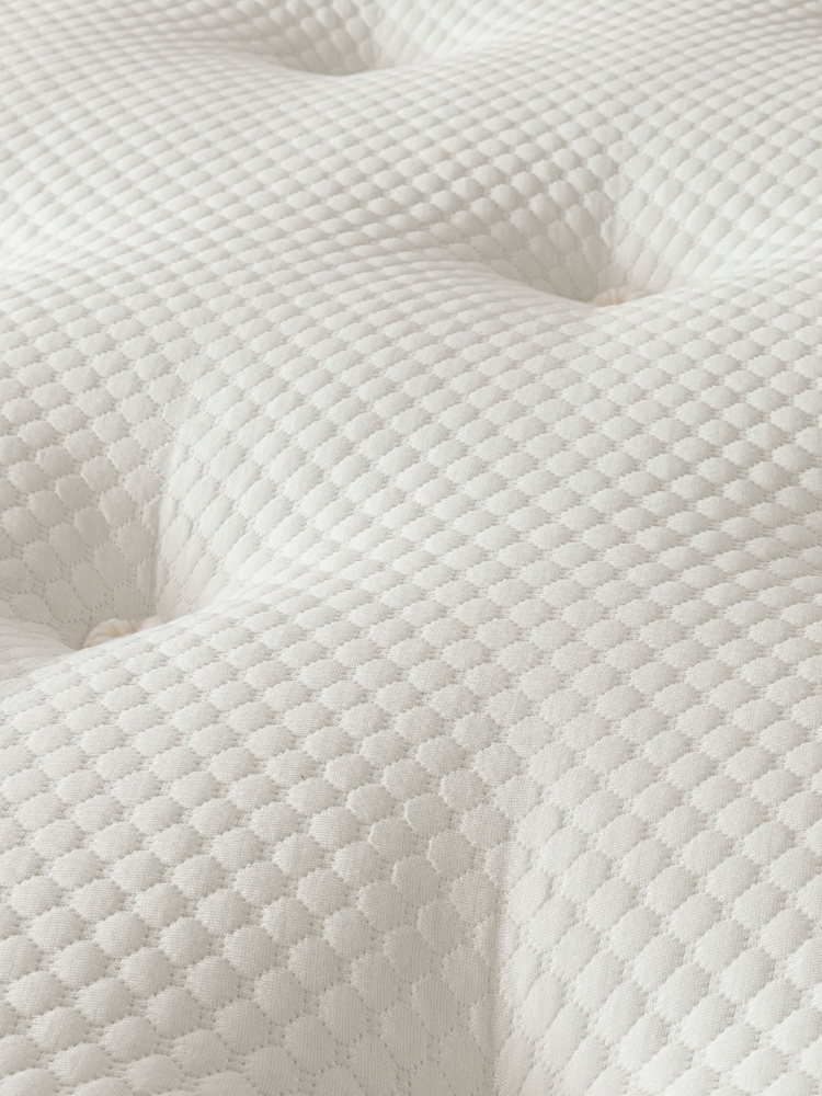 Silentnight White Pocket Geltex 3000 Firm Divan Set and Headboard - Image 6 of 6