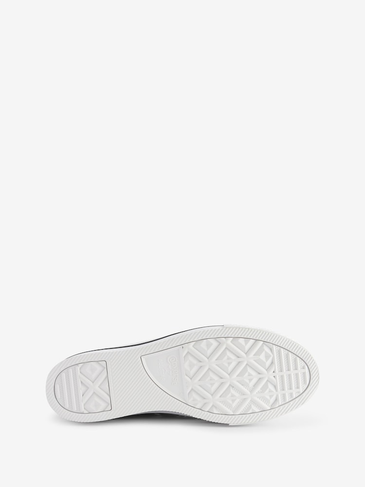 Converse Black EVA Leather Lift Youth Trainers - Image 7 of 7